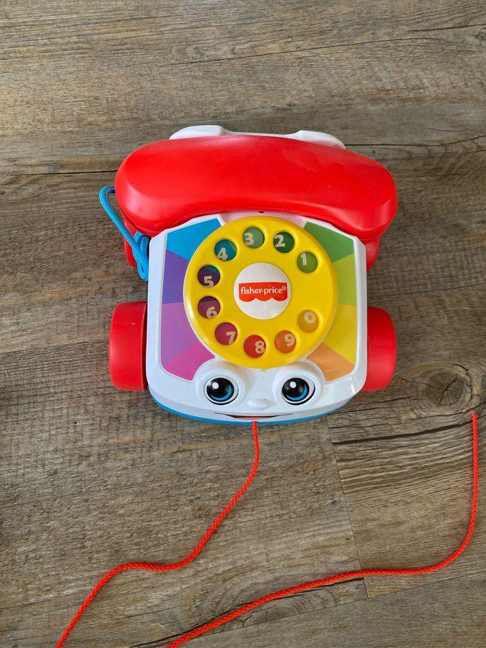 Téléphone à tirer Fisher Price - photo numéro 1