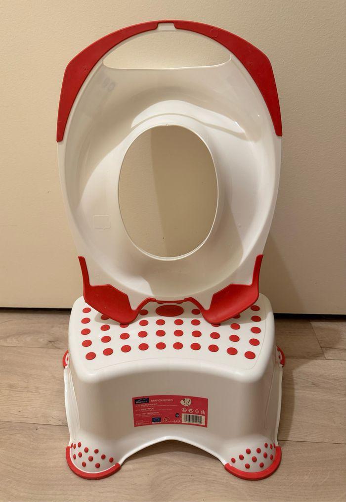 Réducteur de toilette + Marche pieds Minnie fille ! - photo numéro 2