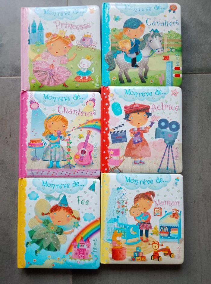 Livre enfant - lot de 6 livres de la collection "Mon rêve de" - photo numéro 1