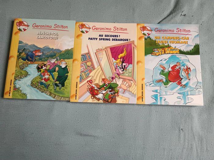 Lot livres geronimo stilton tome 21, 37 et 68 - photo numéro 1