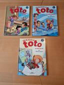 Lot 3 livres les blagues de Toto en TBE Éditions Delcourt