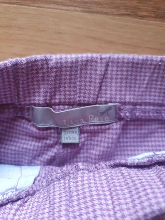 pantalon léger lilas rose couleur mauve - photo numéro 2