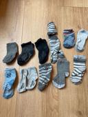 Lot 12 paires chaussettes 15-18