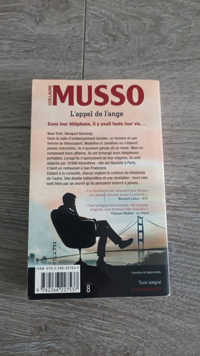 Livre l'appel de l'ange de Musso - photo numéro 2