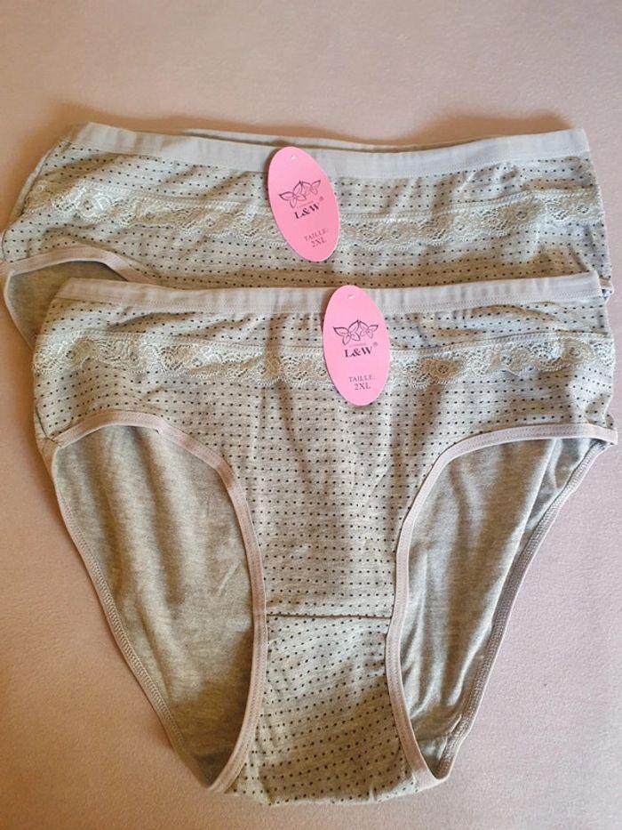 Lot de 2 culottes T.48 - photo numéro 1