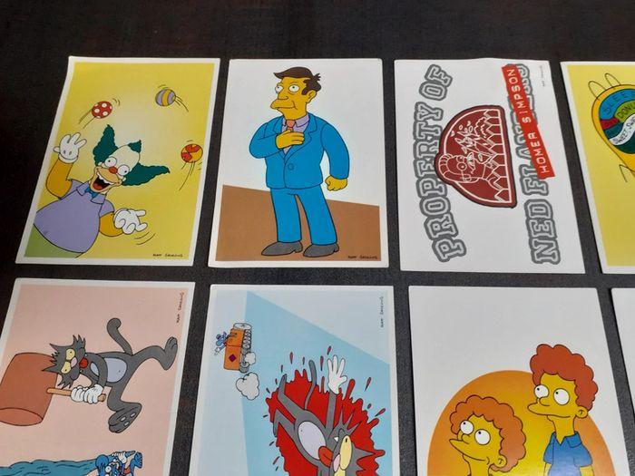 Lot de de 20 stickers panini Simpsons - photo numéro 2