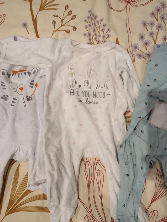 Lot de 4 pyjamas garçon 3mois - photo numéro 4