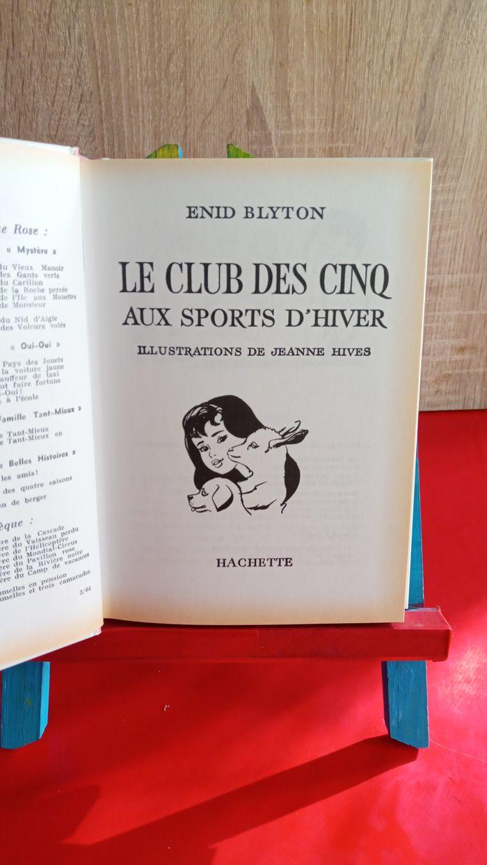 Le club des cinq aux sports d'hiver, 2011, bibliothèque rose - photo numéro 4