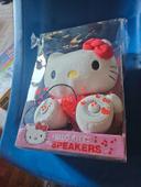 Peluche enceintes hello kitty