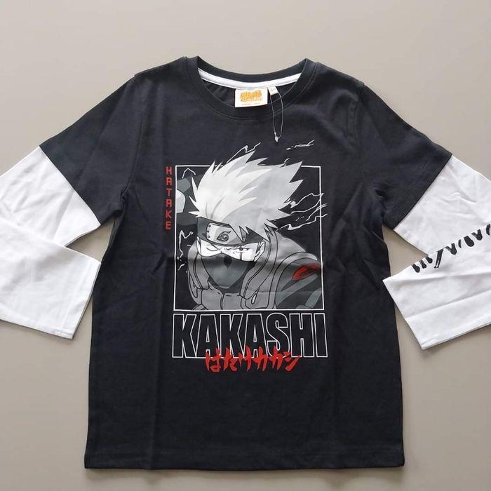 Tee shirt manches longues naruto 8 ans