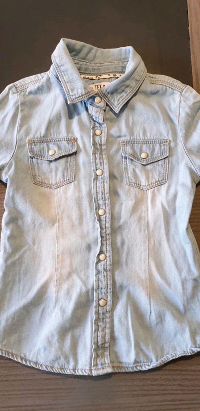 Chemise en jeans 4/5ans - photo numéro 2