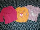 Lot t-shirt manches longues taille 18 mois