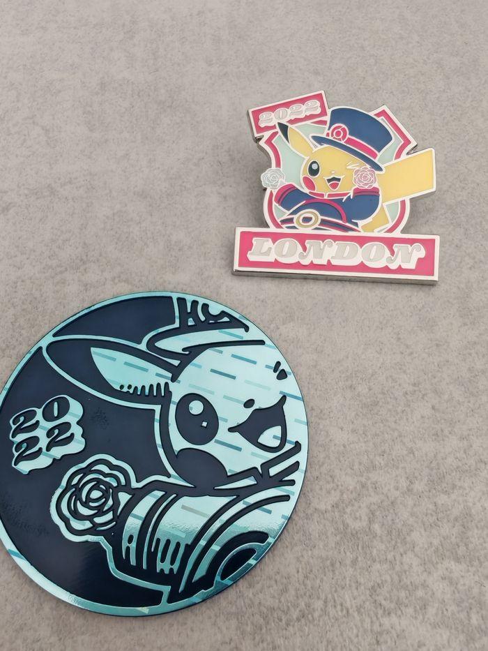 Pin's et Jeton Pokémon Pikachu