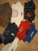 Lot tee shirts