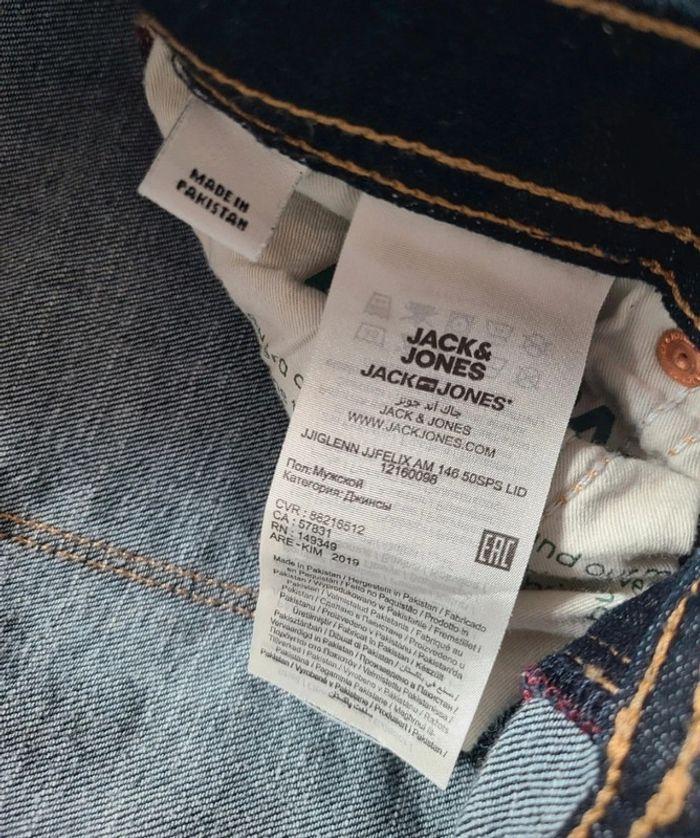 Jeans demim slim bleu w27 l32 jack & jones - photo numéro 8