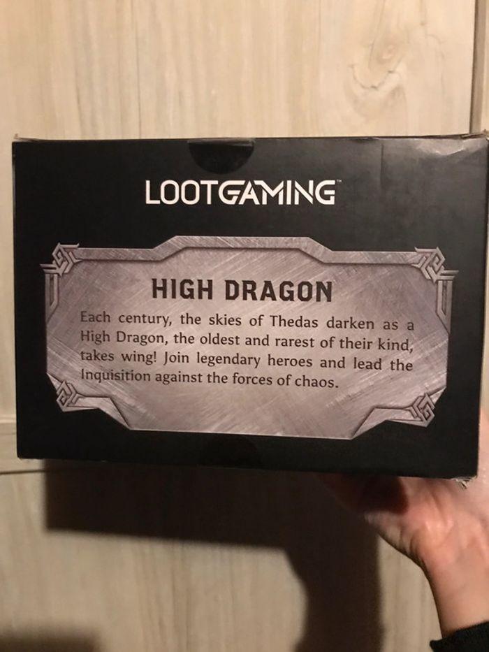 Figurine Dragon Age Inquisition - High Dragon - Bioware 2017 Loot Crate Exclusiv - photo numéro 6