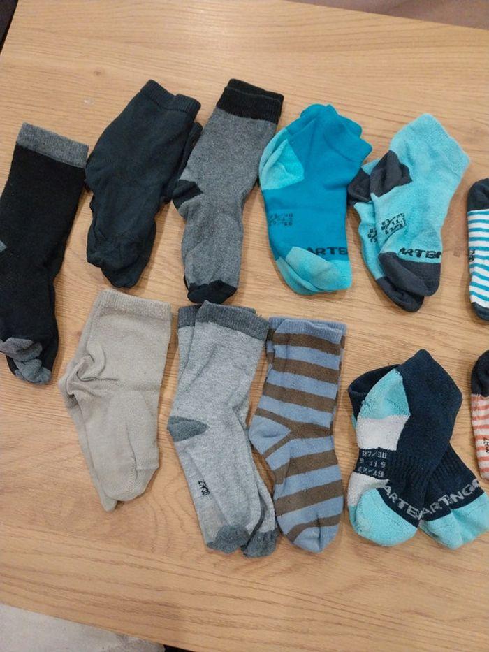 Lot de 15 paires de chaussettes 27/30 - photo numéro 4