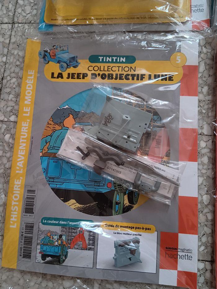 Collection jeep objectif lune tintin - photo numéro 3