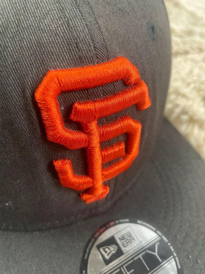 Casquette snapback San francisco giants New Era logo brodé vintage y2k - photo numéro 3