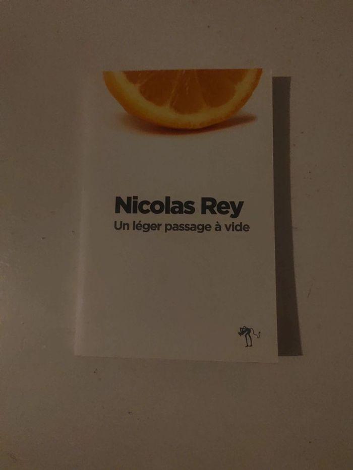 Nicolas Rey : un léger passage a vide - photo numéro 1