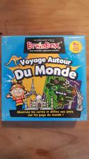 Jeu de société Brain box "voyage autour du monde"