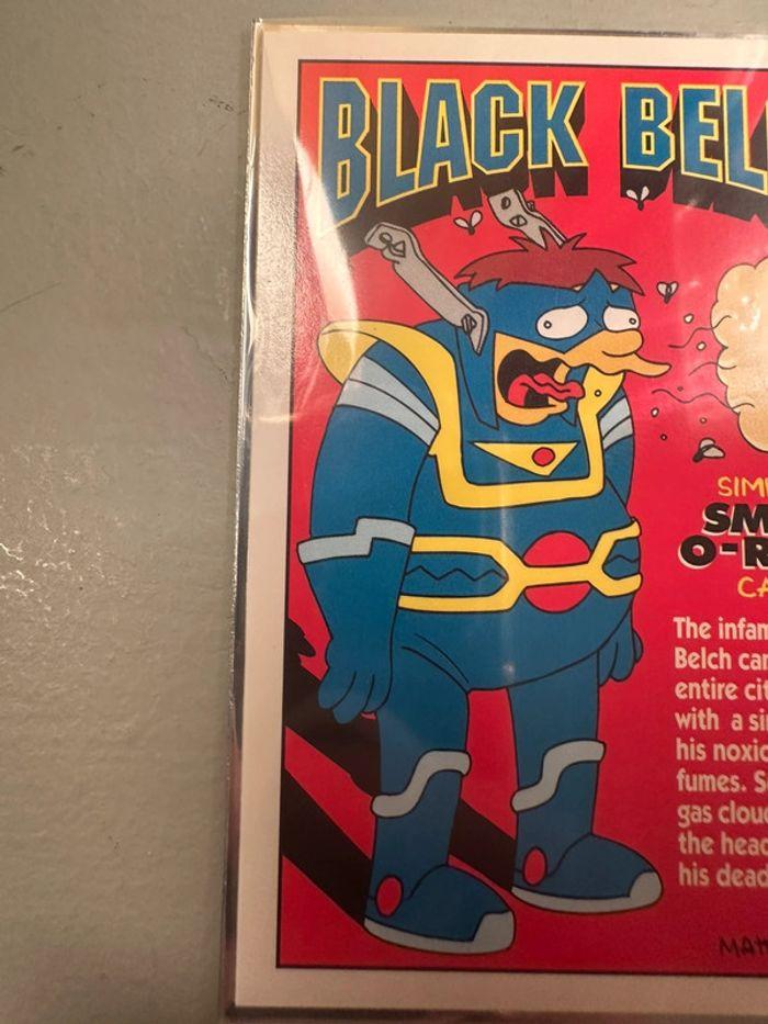 Black Belch 1994 Promo Card - photo numéro 2