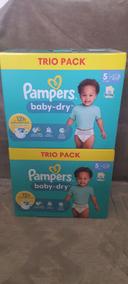 Deux pack couche troi Pampers taille 5