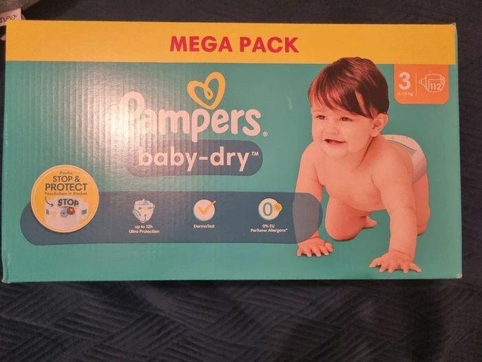 Couche pampers baby dry taille 3 - photo numéro 2