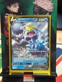 Carte Pokémon Crabominable V 076/264 - Poing Fusion épée et bouclier