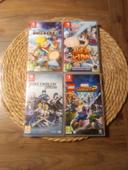 Lot de jeux de Switch