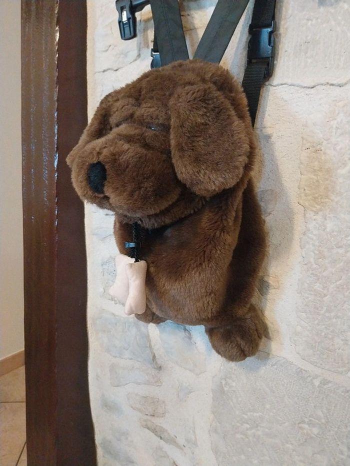 Sac peluche chien en tres bon etat - photo numéro 1