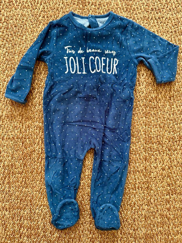 Lot de 3 pyjamas velours 2ans/86cm La Redoute - photo numéro 4