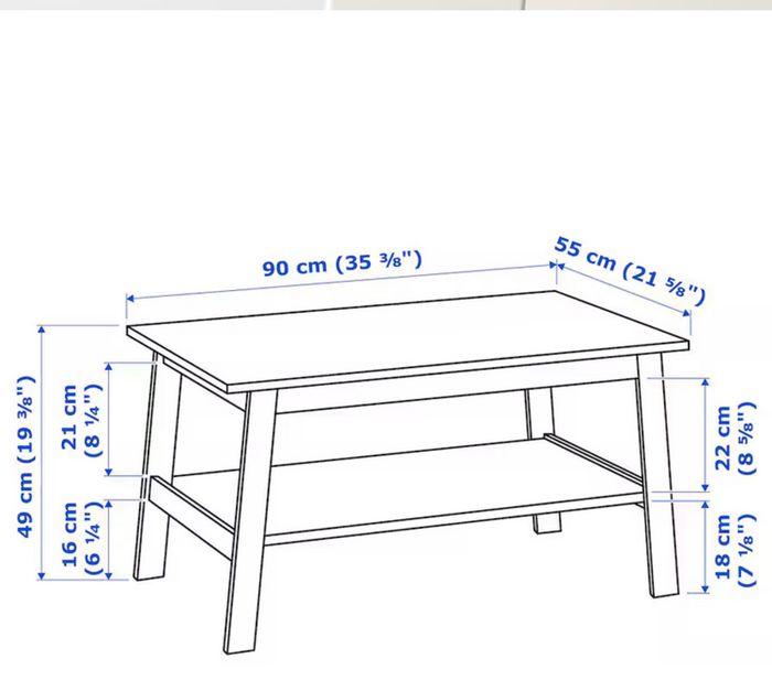 Table basse blanche IKEA - photo numéro 7