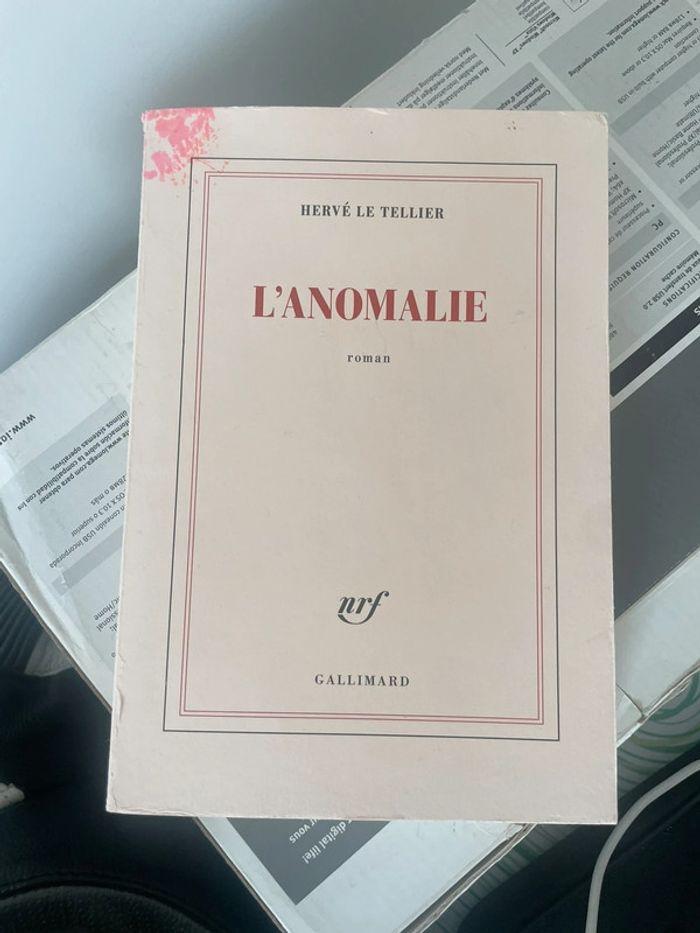 Livre l’anomalie - photo numéro 1