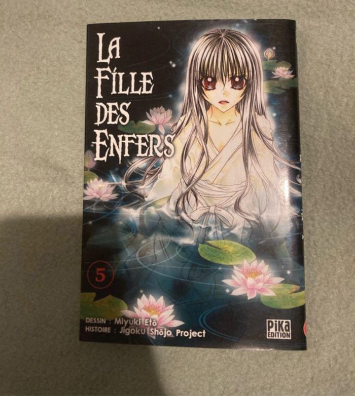 Lot manga « La fille des enfers » tomes 1 a 5 - photo numéro 6