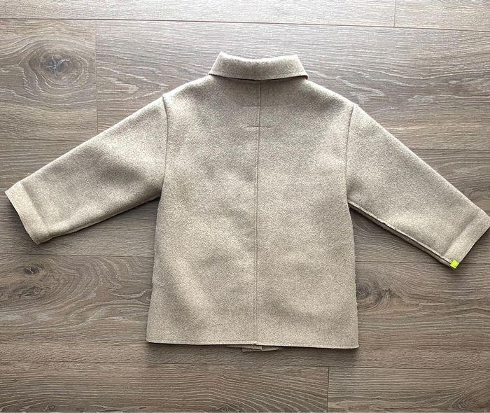 Manteau Zara fille marron taille 18/24 mois - photo numéro 3