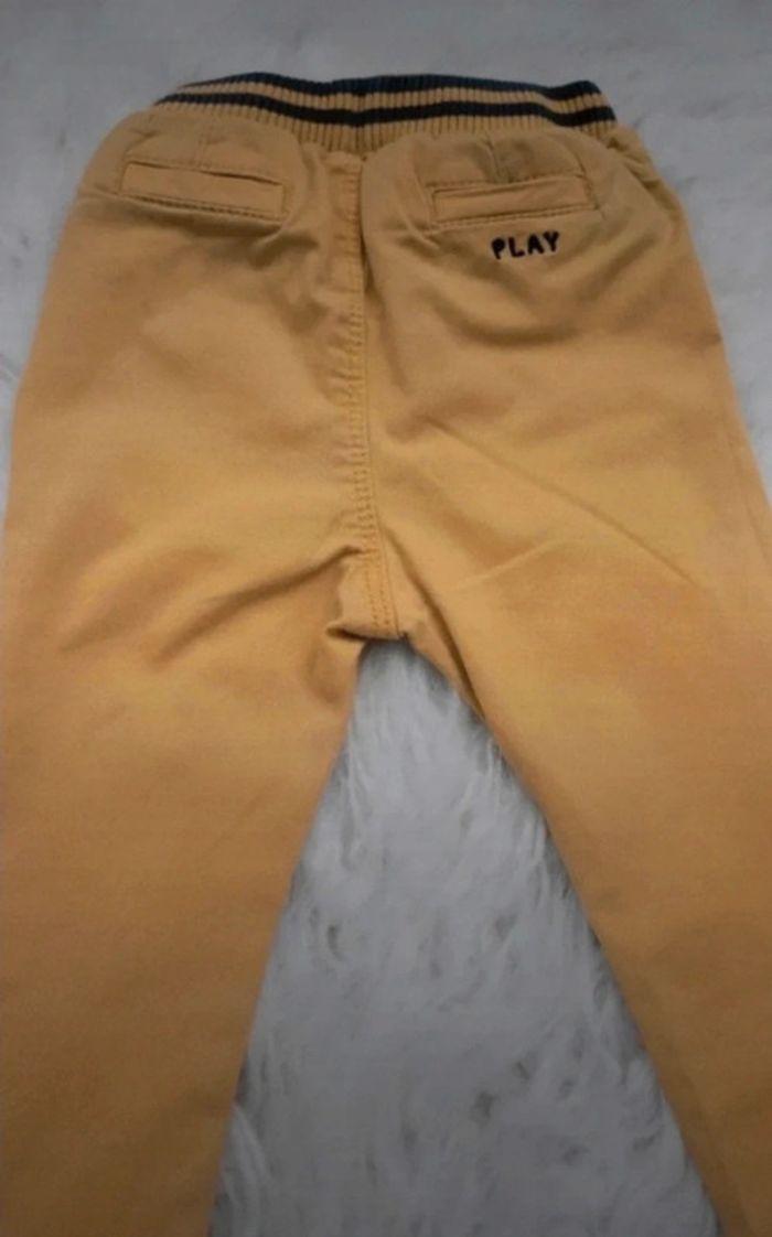 Pantalon Jaune garçon 6mois - photo numéro 4