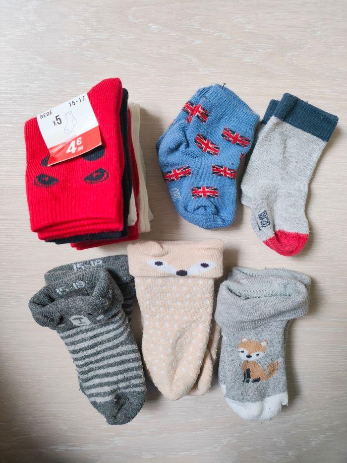 Lot de chaussettes garçon 15-17