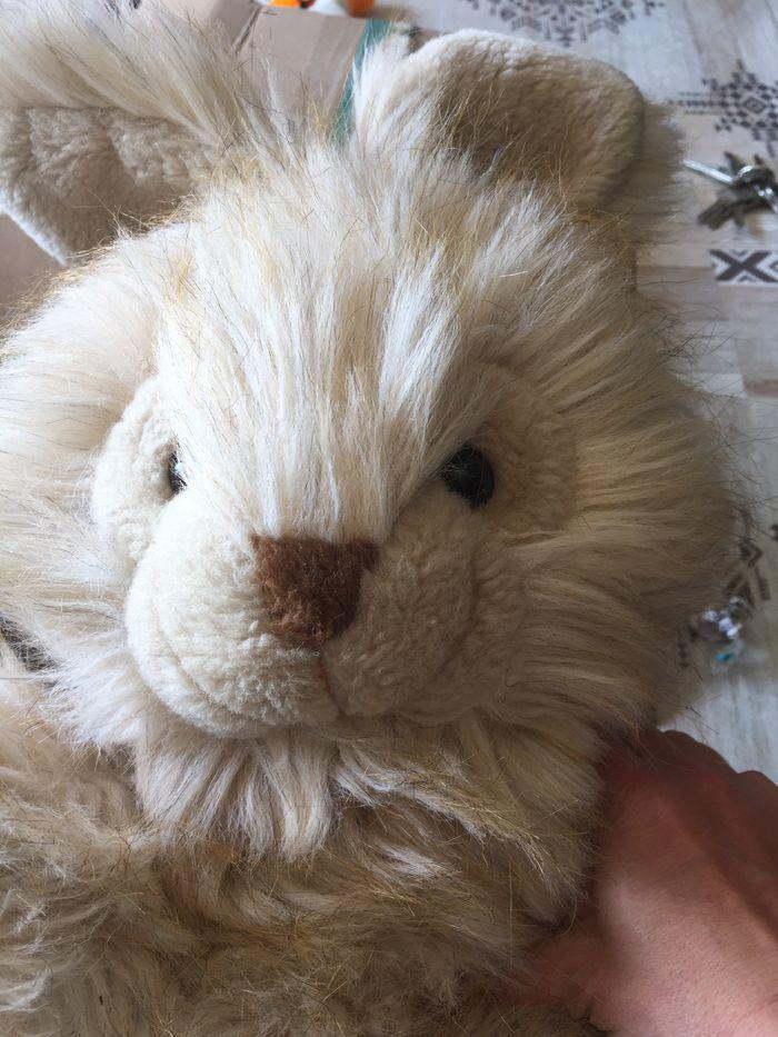 Peluche lapin câlin - photo numéro 2