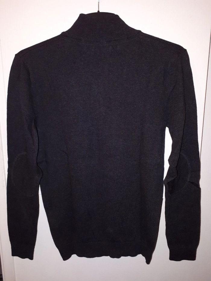 Pull homme gris anthracite S - photo numéro 2