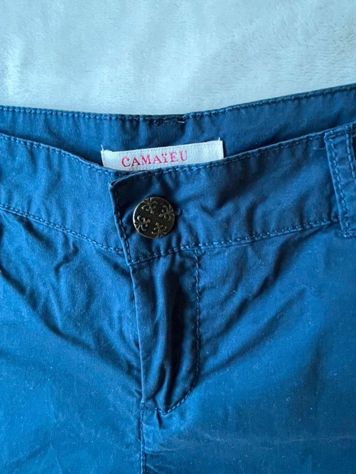 Short léger bleu marine taille 36 Camaïeu - photo numéro 2