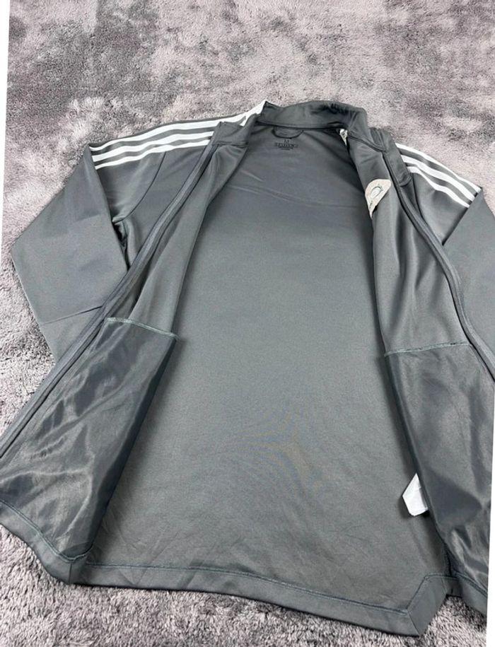 👕 Veste de Sport Adidas Vintage Gris Taille M 👕 - photo numéro 16