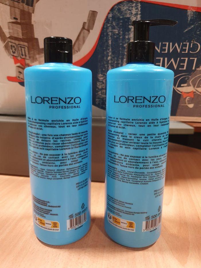 shampoing après shampoing argan sans sulfate Lorenzo professionnel - photo numéro 2