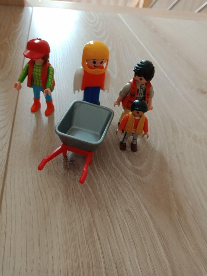 Personnages playmobil chantier