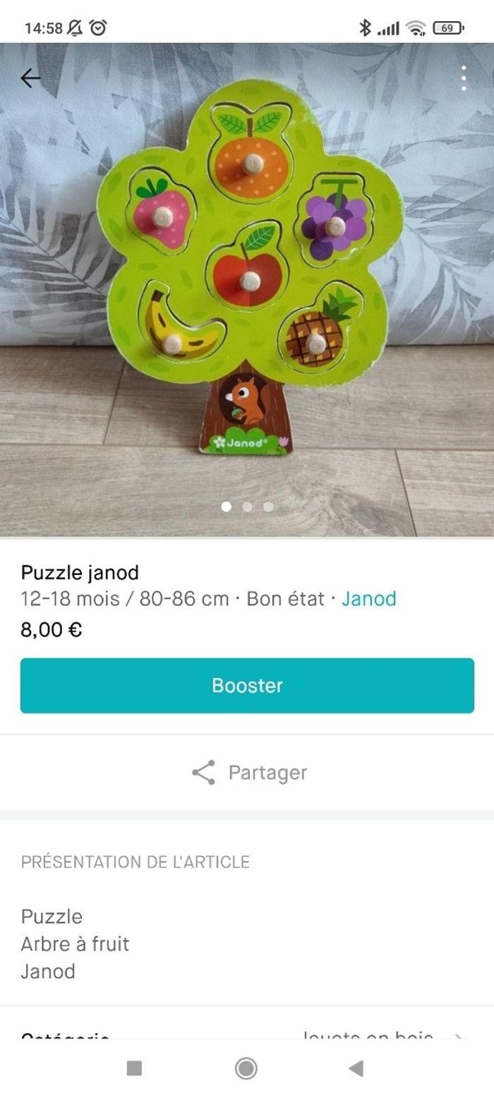 Puzzle janod - photo numéro 4