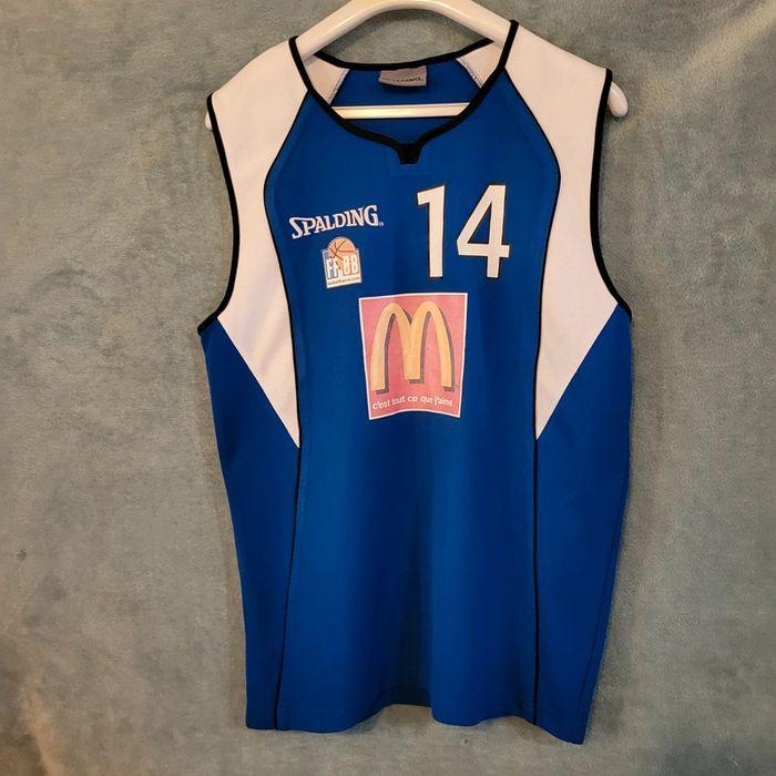 Maillot de AGS Basket - Numéro 14 🏀 Spalding - Taille S - photo numéro 1