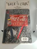 Rare ensemble back to cool coca cola montre cahier crayon a papier vintage