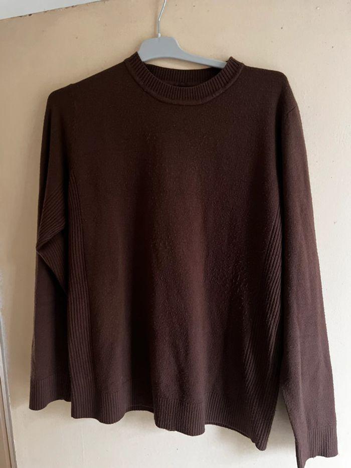 Pull M marron sans marque - photo numéro 3