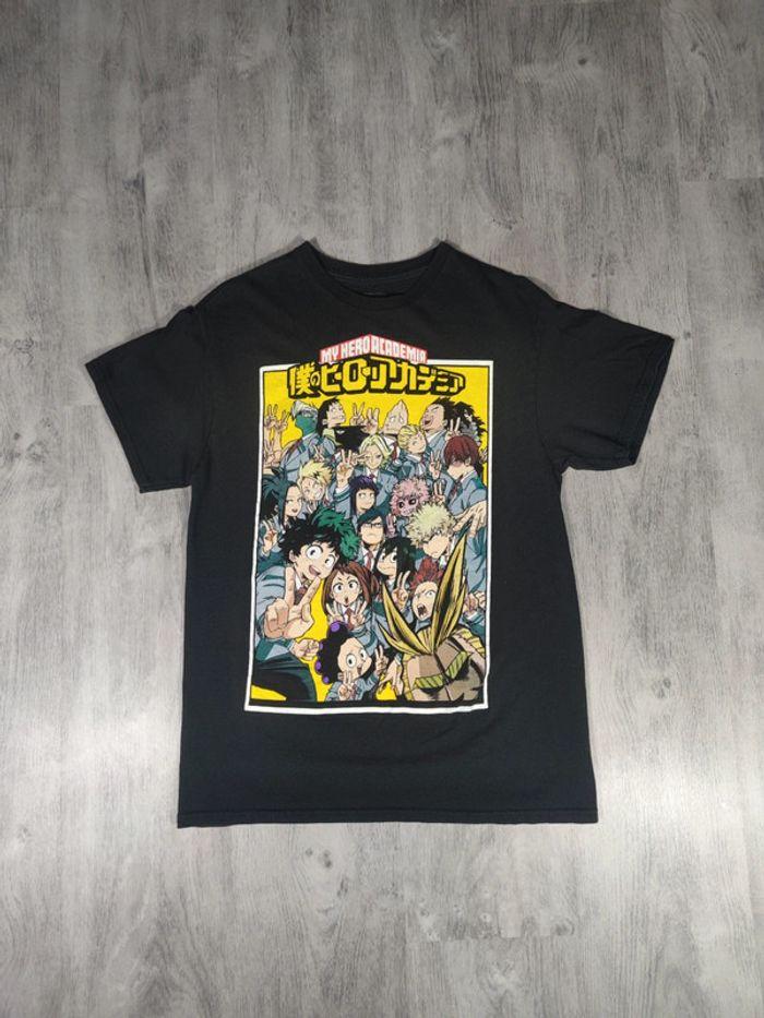 T-shirt Licence My Hero Academia Vintage Noir Taille M Homme - photo numéro 1