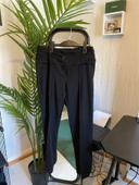 Pantalon tailleur noir